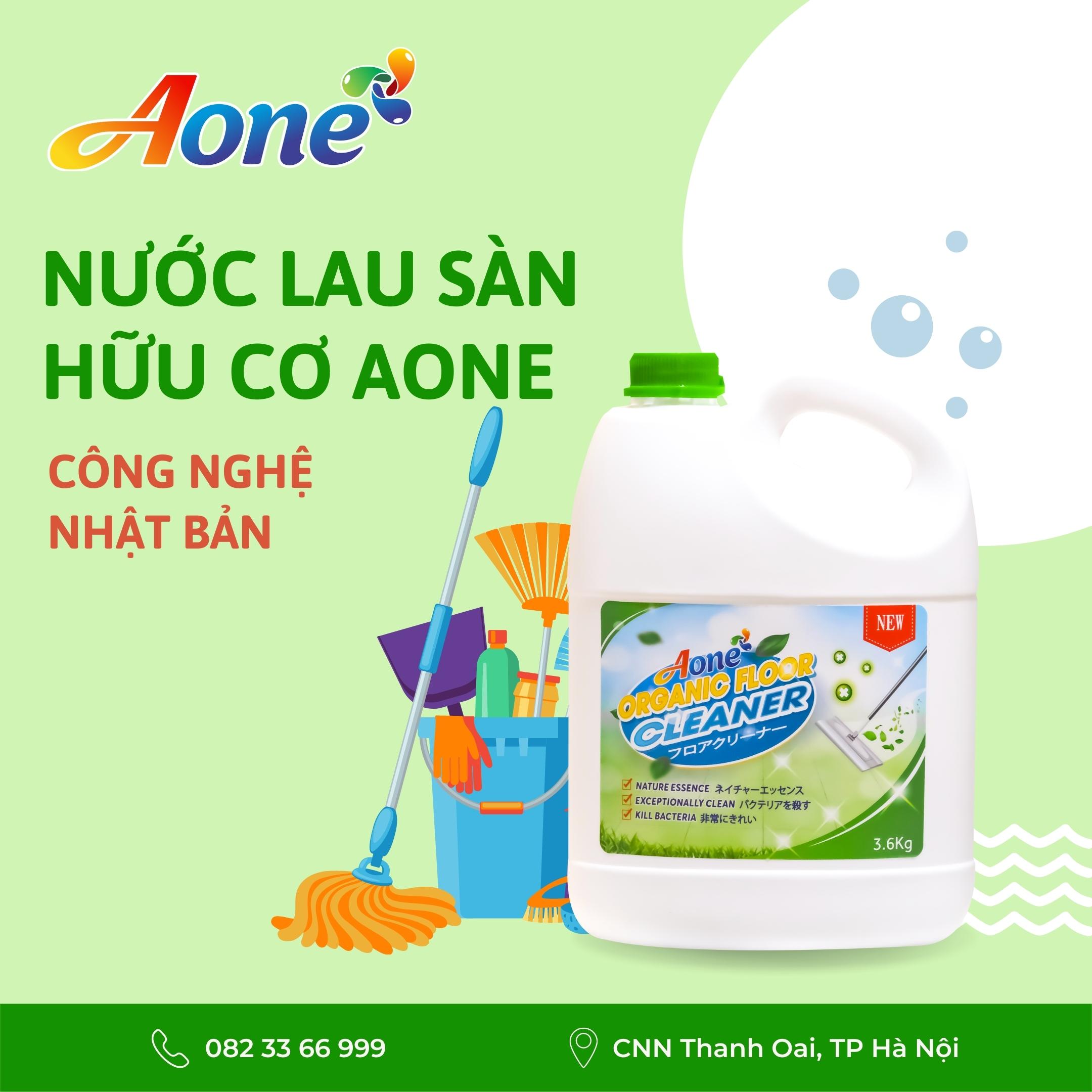 NƯỚC LAU SÀN HỮU CƠ AONE